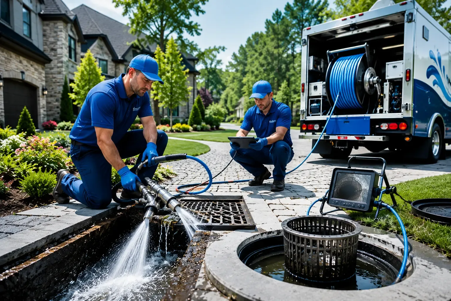 Local outdoor drain cleaning professionals in Hi Hat, KY